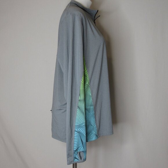 Missoula Marathon 1/2 Zip Long Sleeve Sport Running Tee Women's XL XLarge - Picture 5 of 9